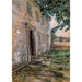 Riproduzione del dipinto Vecchia casa a Brekkest - Christian Krohg