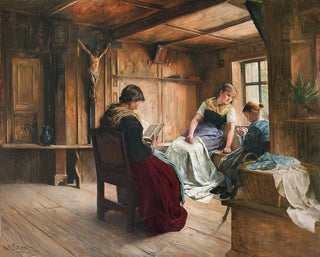 Christian Maximilian Baer - In der Bauernstube.webp