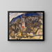 Erling - Christian Rohlfs — gerahmtes Bild an der Wand