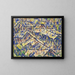 Granithuser Arcegno - Christian Rohlfs — quadro incorniciato alla parete
