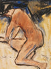 Nu a ginocchio - Christian Rohlfs — vista dell’opera