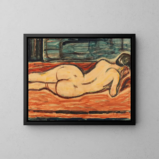 Christian Rohlfs - Liegender Weiblicher Rckenakt.webp