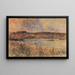 Lac au crépuscule - Christian Rohlfs — gerahmtes Bild an der Wand