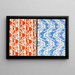 Ornamental Shapes for Surface Pl 39 - Christian Stoll — framed artwork on a wall