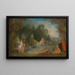 Fête champêtre - Christian Wilhelm Ernst Dietrich — quadro incorniciato alla parete