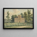 Die Maison de Wildenborch bei Lochem - Christianus Hendricus Hein — gerahmtes Bild an der Wand