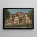 Eine Sektion der Via Sacra Rom L'église des Saints Côme et Damien - Christoffer Wilhelm Eckersberg — gerahmtes Bild an der Wand