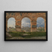 Blick durch drei Bögen im dritten Stock des Kolosseums - Christoffer Wilhelm Eckersberg — gerahmtes Bild an der Wand