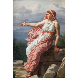 Christoffer Wilhelm Eckersberg - Alcyones Farewell to her Husband From Ovids Metamorphoses Song XI.webp