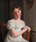Julie Eckersberg née Juel die zweite Ehefrau des Künstlers - Christoffer Wilhelm Eckersberg — Ansicht des Kunstwerks