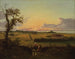 Landschaft mit Durchgang, Insel Mn - Christoffer Wilhelm Eckersberg — Ansicht des Kunstwerks
