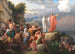 Mosè fa tornare il Mar Rosso e l'esercito di Faraone viene sommerso - Christoffer Wilhelm Eckersberg — vista dell’opera
