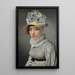 Reproduktion des Gemäldes Portrait des Modells Maddalena oder Anna Maria Uhden - Christoffer Wilhelm Eckersberg