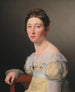 Portrait Emilie Henriette Massmann Verlobte von Frederik Wilhelm Caspar von Benzon - Christoffer Wilhelm Eckersberg — Ansicht des Kunstwerks