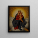 Die Jungfrau mit Kind - Christoffer Wilhelm Eckersberg — gerahmtes Bild an der Wand
