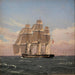 Die Korvette Najaden unter Segeln - Christoffer Wilhelm Eckersberg — Ansicht des Kunstwerks