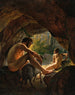 Ulisse in fuga dalla grotta di Polifemo - Christoffer Wilhelm Eckersberg — vista dell’opera