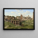 Vue de la Cloaca Maxima, Rome - Christoffer Wilhelm Eckersberg — gerahmtes Bild an der Wand