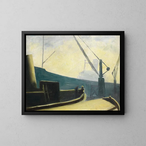 L'Atteinte - Christopher Wood — gerahmtes Bild an der Wand