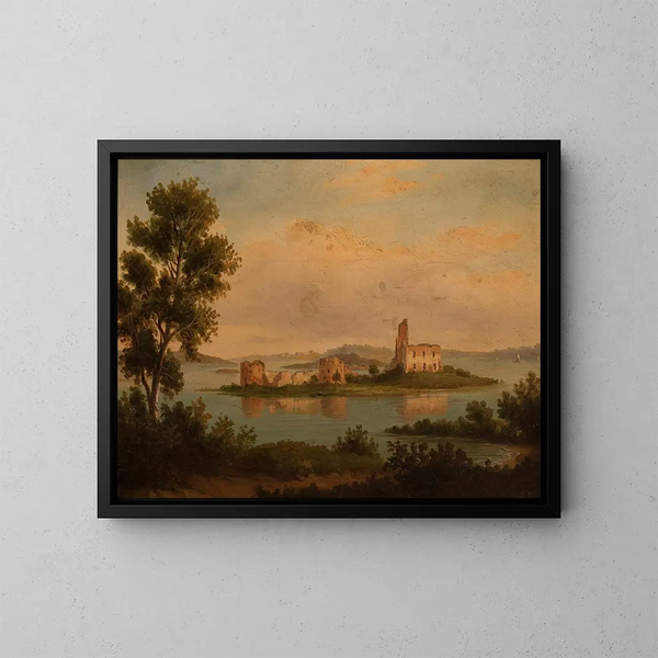 Château de Trakai - Chrystian Breslauer — quadro incorniciato alla parete