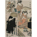 Riproduzione del dipinto Chushingura, Atto IX de L'entrepôt de la loyauté - Kitagawa Utamaro