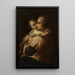 Reproduction of the painting Mother and Child - Circle of Jean-Honoré Fragonard
