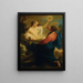 Wahrheit und Barmherzigkeit - Kreis von Pompeo Batoni — gerahmtes Bild an der Wand