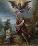Abraham und Isaak - Kreis von Giuseppe Cesari — Ansicht des Kunstwerks