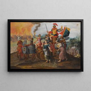 Circle of Maarten van Heemskerck - The Cycle Of The Vicissitudes Of Human Affairs.webp