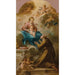 La Vierge et l'Enfant apparaissant à un saint franciscain - Cercle de Michel-François Dandré-Bardon — vista dell’opera