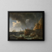 Meeres-Gemälde - Claude-Joseph Vernet — gerahmtes Bild an der Wand