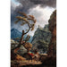 Reproduktion des Gemäldes Soldaten in einer bergigen Schlucht mit einem Sturm - Claude-Joseph Vernet