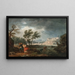 Die vier Momente des Tages: Mittag - Claude-Joseph Vernet — gerahmtes Bild an der Wand