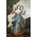 Portrait einer Dame in Diane - Claude Deruet und Atelier — Ansicht des Kunstwerks