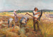 Die Getreideernte - Claude Firmin — Ansicht des Kunstwerks