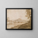 Paesaggio - Claude Lorrain — quadro incorniciato alla parete