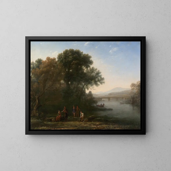 Le Ford - Claude Lorrain — gerahmtes Bild an der Wand