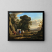 Le Jugement de Paris - Claude Lorrain — quadro incorniciato alla parete