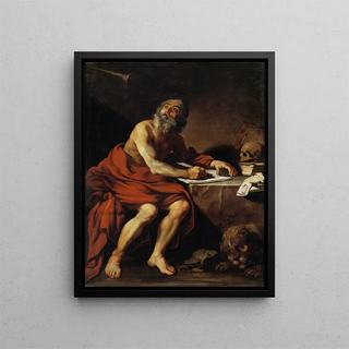 Claude Vignon - The Vision of St Jerome.webp