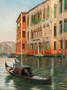 Venice A scene on a canal - Claus Adolf Heinrich Hansen — artwork view