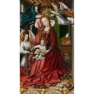 Colijn de Coter - Virgin and Child Crowned by Angels.webp