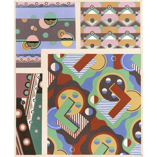 Collection decors et couleurs Pl.20 - Georges Valmier | Reproduction Tableau Décoration murale affiche copie