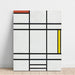 Riproduzione del dipinto Composition in bianco, rosso e giallo - Piet Mondrian