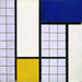 Reproduktion des Gemäldes Komposition in Halbtönen - Theo van Doesburg
