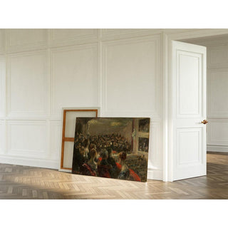 Concert à l'opéra - Max Liebermann | Reproduction Tableau Décoration murale affiche copie