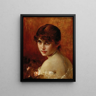 Conrad Kiesel - A Coquettish Glance.webp