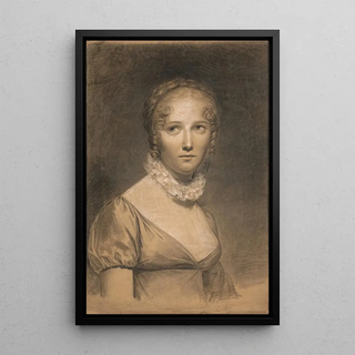 ConstanceMarie Charpentier - Portrait de jeune femme au col troubadour.webp