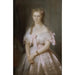 Reproduction of the painting La chanteuse Christina Nilsson - Constant Joseph Brochart