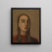 Hier - Constant Permeke — gerahmtes Bild an der Wand