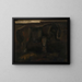 Antico cavallo da tiro - Constant Permeke — quadro incorniciato alla parete